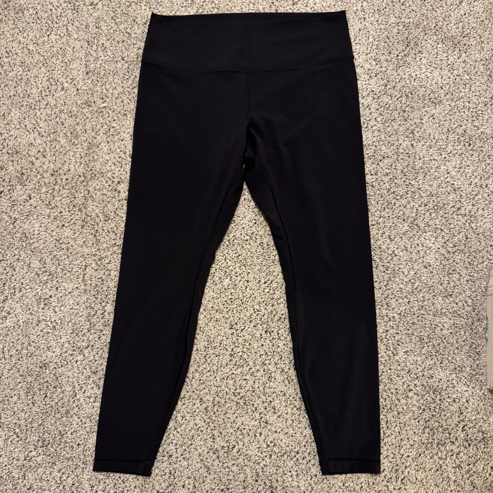 lululemon Black Wunder Under High-Rise Tight 28” – Full-On Luxtreme – Size 16
